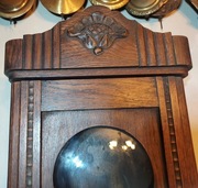 102  SKRZYNIA, SKRZYNKA, STAREGO ZEGARA GUSTAW BECKER do tarczy 14,5 cm