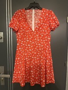 Shein sukienka modny wzór kwiaty floral hit blog roz.40/42