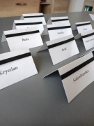 winietki do samodzielnego wypisania lub spersonalizowane 