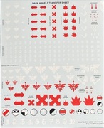 DARK ANGELS TRANSFER SHEET WARHAMMER 40K 