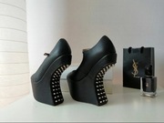 GOTH platformy z ćwiekami 36