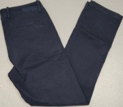 Wr) BØGNER Lavvann oryginalne spodnie materiałowe Roz.34/32