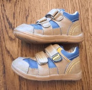 NIEDŹWIEDZIE BUTY półbuty na rzepy brązowo-granatowe rozmiar 23