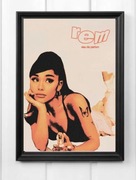 Plakat A4 kodak ariana grande