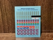 Bolt Action Kalkomania British Airborne - braki