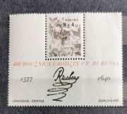 2354 blok 100 (56) - 400. rocznica urodzin Rubensa