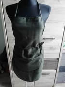 Fartuch kuchenny, gastronomiczny Granat i Czarny 