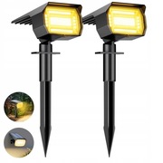 Lampa solarna wbijana btfarm czarny