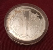 10 zł 1995r. 100 lat nowożytnych igrzysk olimpijskich Atlanta