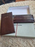Pierre Cardin etui na klucze i na okulary skóra  vintage