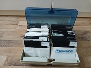 Zestaw dyskietek 5,25" Commodore Amiga ok. 100 sztuk box