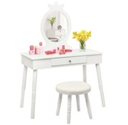 Toaletka dla dziewczynki BIAŁA NOWA