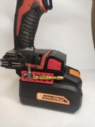 Adapter przejściówka baterii Niteo 20V Max SYSTEM do Milwaukee M18