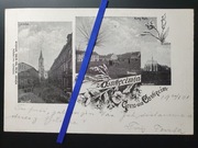 OŚWIĘCIM 1902 Gruss aus Rynek Klasztor