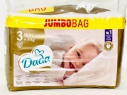 Pampersy pieluchy Dada 3 JUMBOBAG 96szt! 4-9 kg