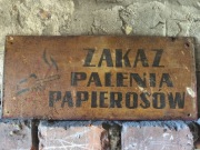 Tabliczka z PRL-U