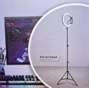 Tracer Ring 30cm - Lampa pierścieniowa LED ze statywem - stream YouTube