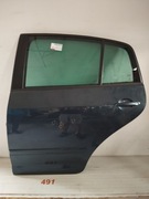 Drzwi lewy tył tylne w kolor GOLF V Plus kompletne LC5F