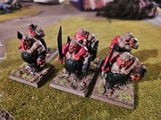 WFB Warhammer Regiment Ogres Bullies Ogry 6 szt Pomalowane