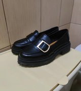 buty damskie 38 czółenka Oxfordki mokasyny obuwie czarne szare siwe But eko