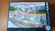 Puzzle 1000 elementów. Barcelona Park Güell Eurographics