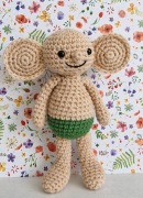 Plastuś- maskotka na szydełku 