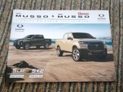 Prospekt SsangYong Musso & Grand Musso