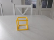 Szkielet sześcianu – model 3D