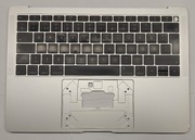 Topcase Palmrest Klawiatura Apple Macbook Air 13" A1932 2018-2019 Silver