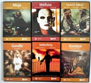 Pakiet 6 filmów: Misja, Łowca jeleni, Mefisto, Ganghi, Kundum, Indochiny