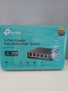 TP-Link TL-SG105PE 5-Port Gigabit Easy Smart PoE+Switch