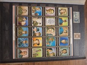 Klaser ze znaczkami.