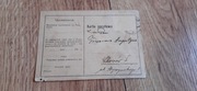 stara kartka pocztowa przedwojenna 1939 rok 