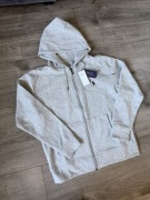 Bluza rozpinana z kapturem Polo Ralph Lauren szara nowa z metkami M