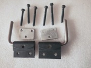 Zawiasy pokrywy do Unitra G-8010, Altus, Adam GS-420, GS-424,GS-475 Komplet