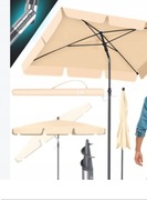Parasol ogrodowy 200x125