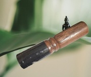 Młotek pałka do misy tybetańskiej owinięty skórą 