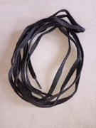 sznurówki sznurowadła wiązadła 2 szt. 145 cm czarne płaskie