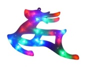 Ozdoba świąteczna LED renifer