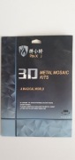 3D metalowe puzzle zamek