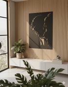 Metalowy obraz – Słoń | 49x66 cm | Efekt 3D