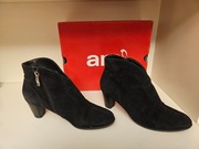 Botki damskie ARA zamszowe 12-43408 w rozm. 37