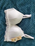 Biustonosz biały bez drutów