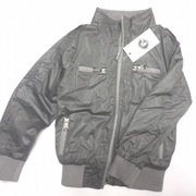 Kurtka wiosenne chłopięca jasny popiel rozm. 116