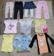 Zestaw ubrań dla dziewczynki w rozmiarze 110