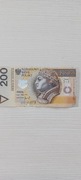 Banknot kolekcjonerski 200 zł używany