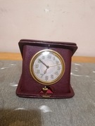 PRZEDWOJENNY SPRAWNY ZEGAR PODRÓŻNY Z ALARMEM 