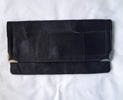 Torebka damska kopertówka skóra naturalna 