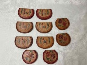 zestaw mini portmonetek na drobiazgi, 10 szt kolorowe OKAZJA