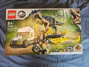 LEGO 76966 Jurassic World - Dinomisje: ciężarówka do transportu allozaura